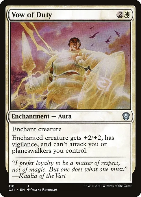 Vow of Duty · Commander 2021 110/409