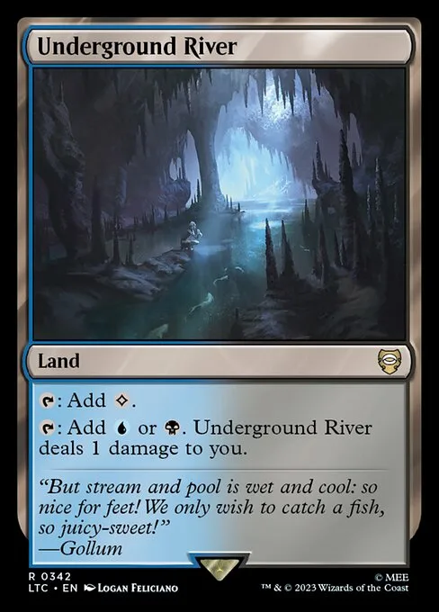 Underground River · Tales of Middle-earth Commander 342/591
