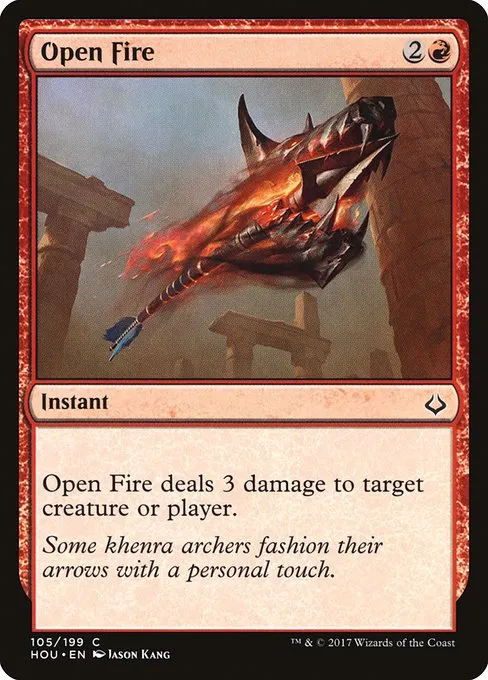 Open Fire · Hour of Devastation 105/209