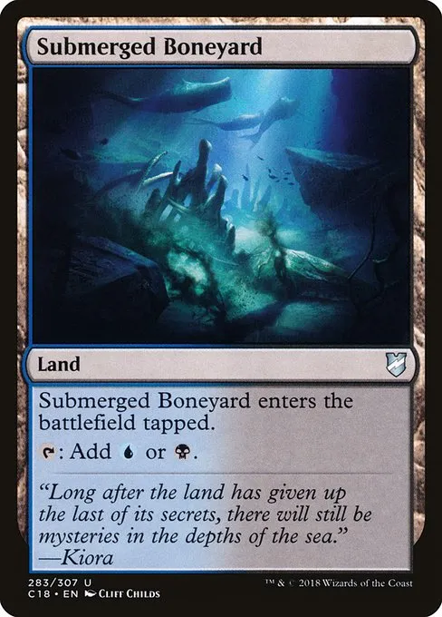 Submerged Boneyard · Commander 2018 283/307