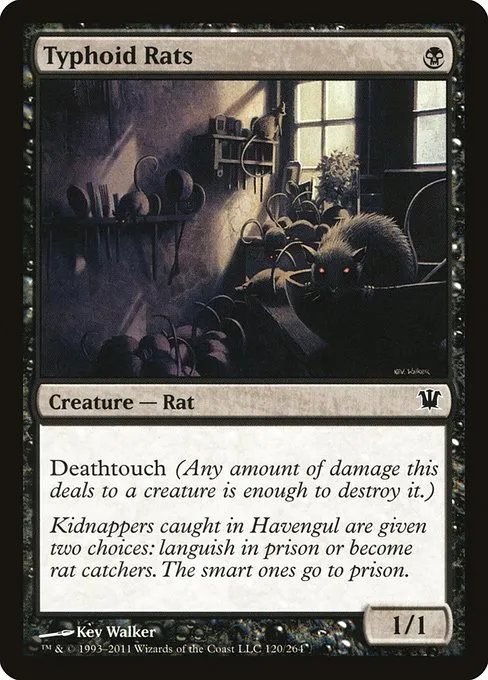 Typhoid Rats · Innistrad 120/264