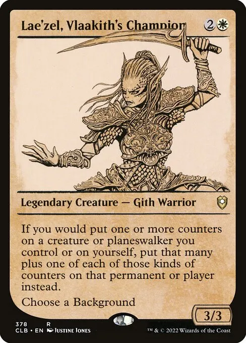 Lae'zel, Vlaakith's Champion · Commander Legends: Battle for Baldur's Gate 378/936