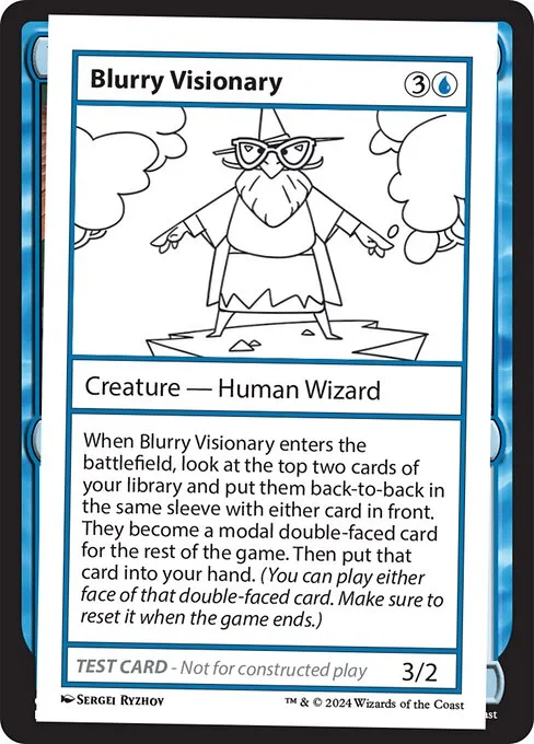 Blurry Visionary · Mystery Booster 2 526/385