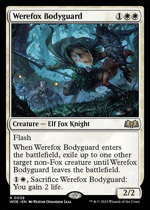 Werefox Bodyguard · Wilds of Eldraine 39/381
