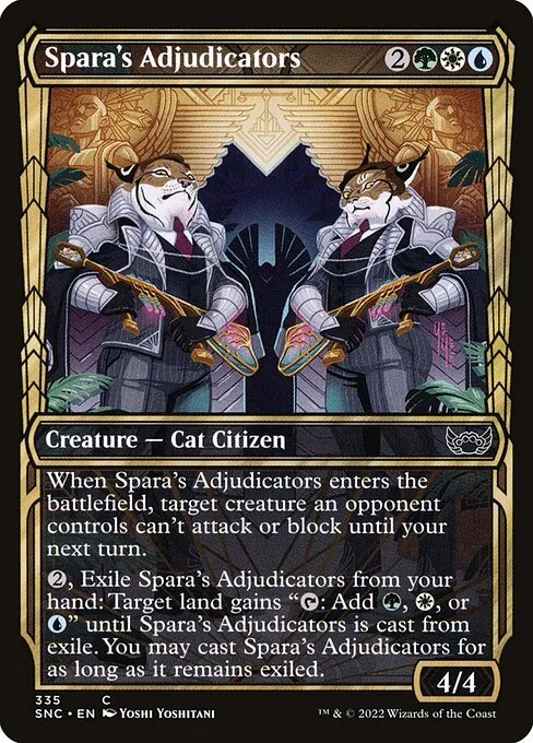 Spara's Adjudicators · Streets of New Capenna 335/513