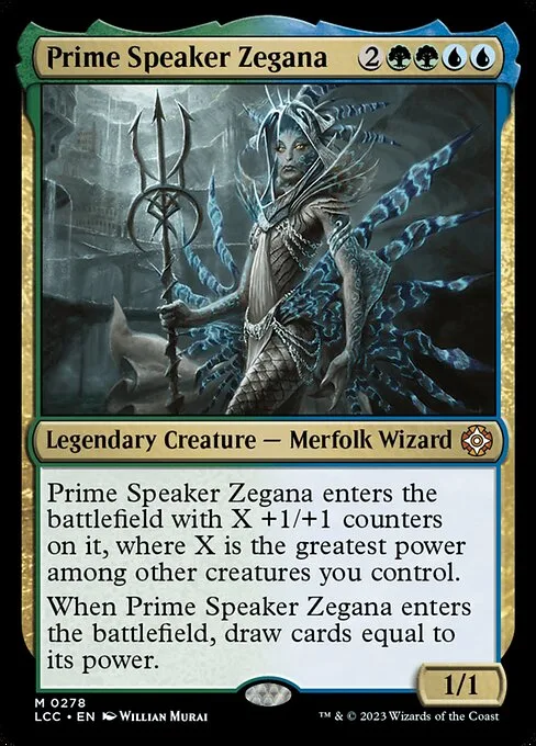 Prime Speaker Zegana · The Lost Caverns of Ixalan Commander 278/370