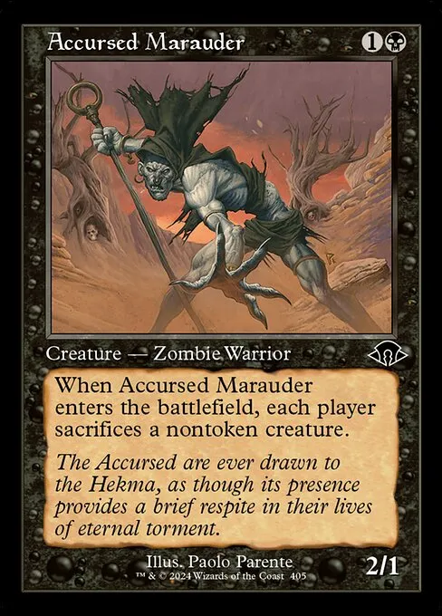 Accursed Marauder · Modern Horizons 3 405/528