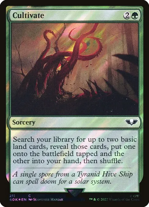 Cultivate · Warhammer 40,000 Commander 211★/617