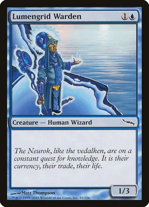 Lumengrid Warden · Mirrodin 41/306