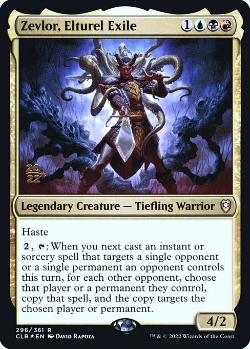 Zevlor, Elturel Exile · Battle for Baldur's Gate Promos 296s/104