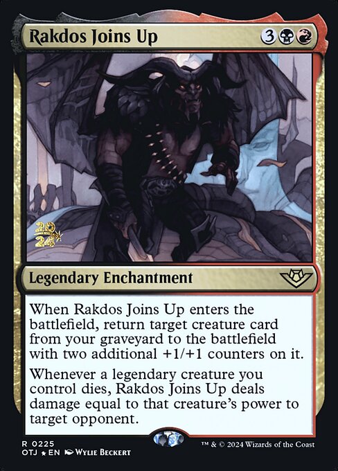 Rakdos Joins Up · Outlaws of Thunder Junction Promos 225s/160