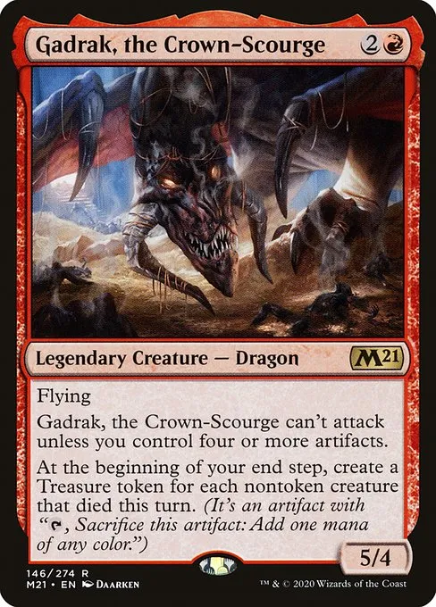 Gadrak, the Crown-Scourge · Core Set 2021 146/397