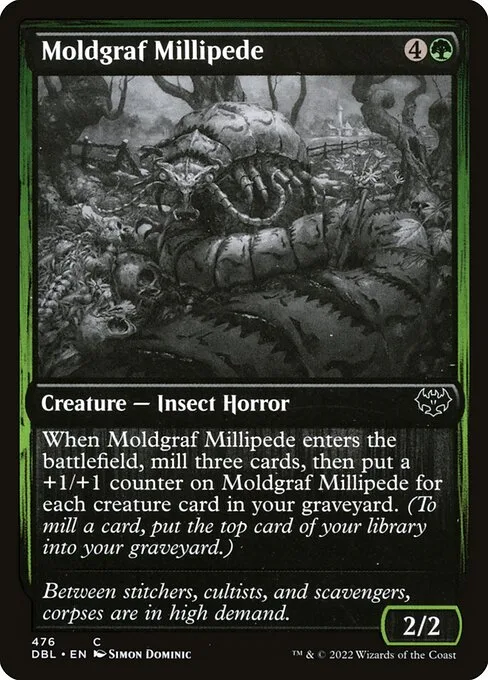 Moldgraf Millipede · Innistrad: Double Feature 476/535