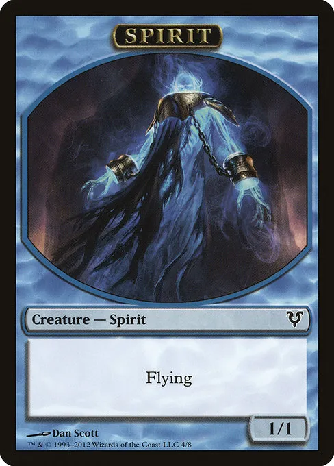 Spirit · Avacyn Restored Tokens 4/8
