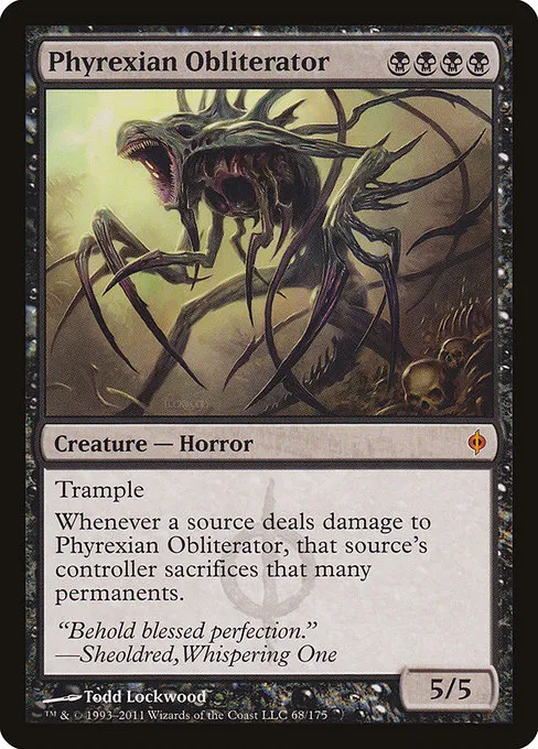 Phyrexian Obliterator · New Phyrexia 68/175