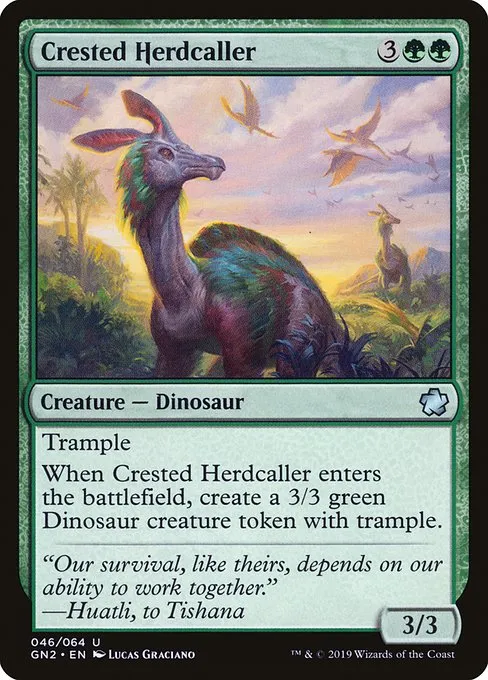 Crested Herdcaller · Game Night 2019 46/64