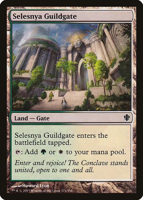 Selesnya Guildgate · Commander 2013 321/356