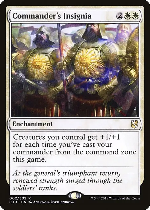 Commander's Insignia · Commander 2019 2/302