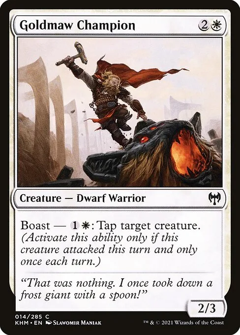 Goldmaw Champion · Kaldheim 14/425