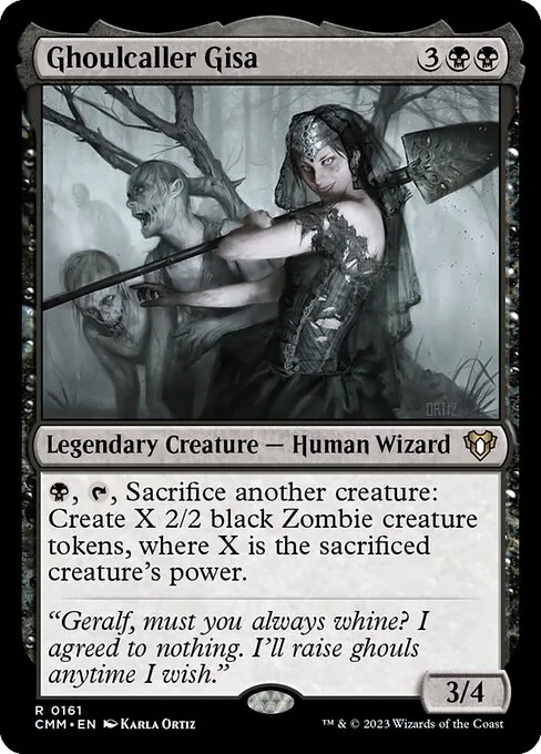 Ghoulcaller Gisa · Commander Masters 161/1067