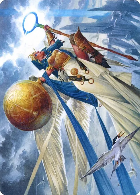 Linvala, Shield of Sea Gate // Linvala, Shield of Sea Gate · Zendikar Rising Art Series 77/81