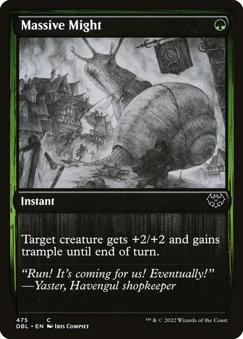 Massive Might · Innistrad: Double Feature 475/535