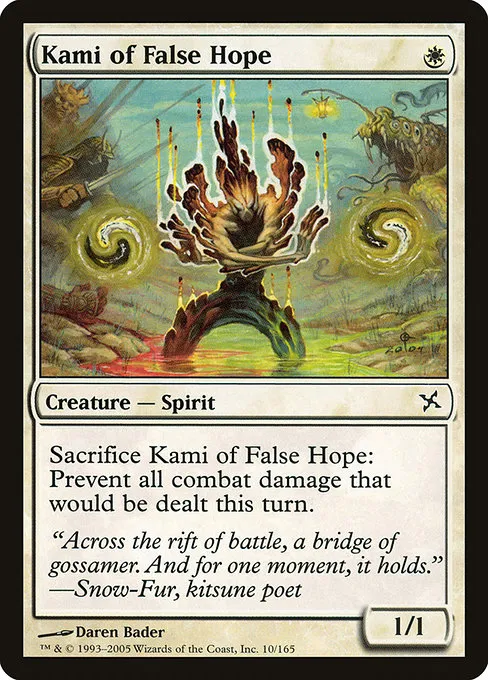 Kami of False Hope · Betrayers of Kamigawa 10/165