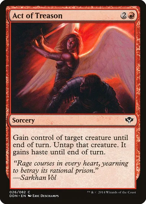 Act of Treason · Duel Decks: Speed vs. Cunning 26/82