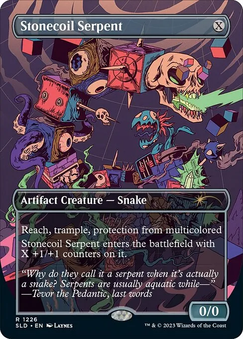Stonecoil Serpent · Secret Lair Drop 1226/2547