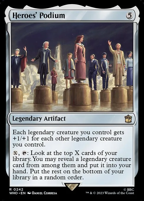 Heroes' Podium · Doctor Who 242/1178