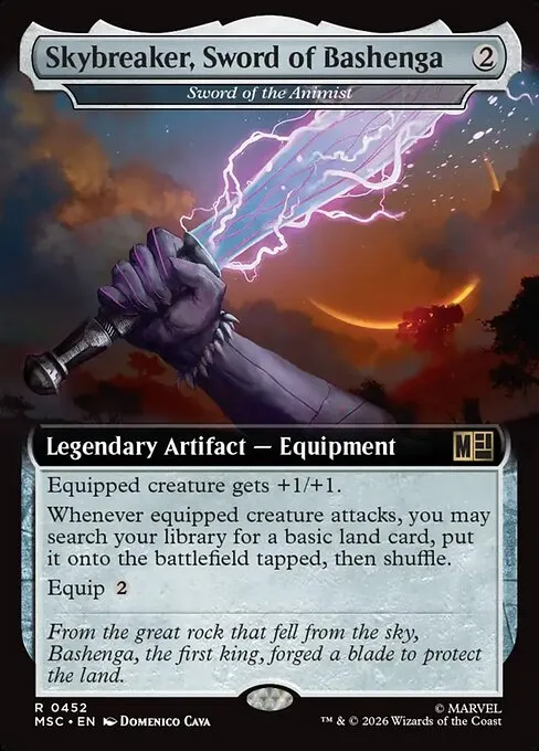 Sword of the Animist · Marvel Super Heroes Commander 452/9