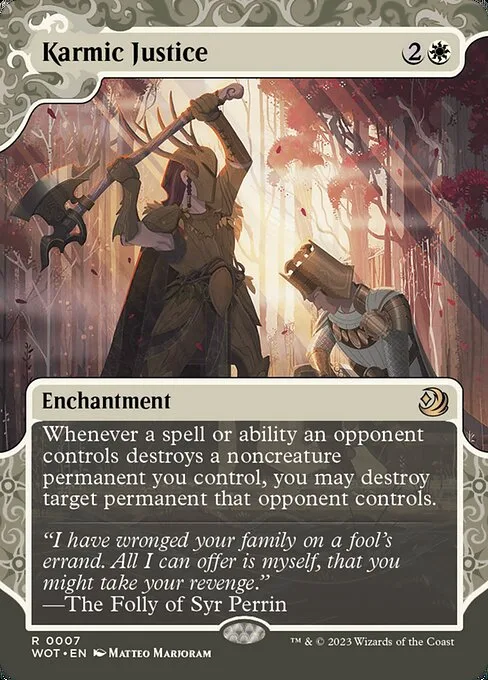 Karmic Justice · Wilds of Eldraine: Enchanting Tales 7/103