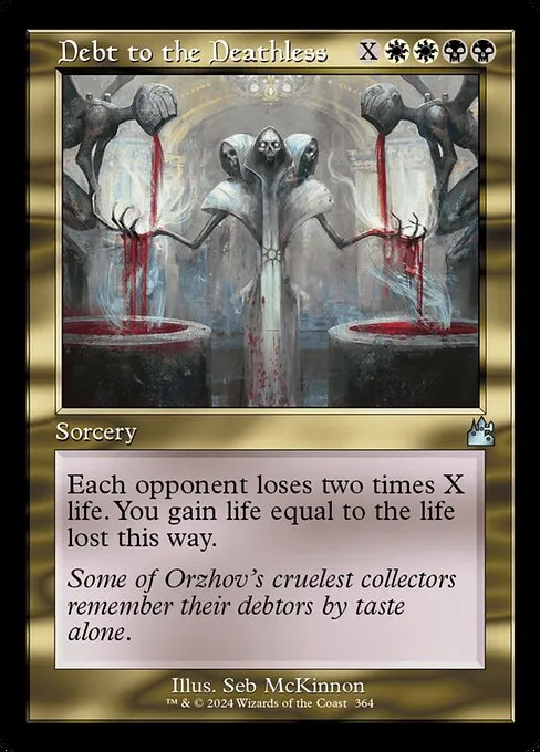 Debt to the Deathless · Ravnica Remastered 364/531