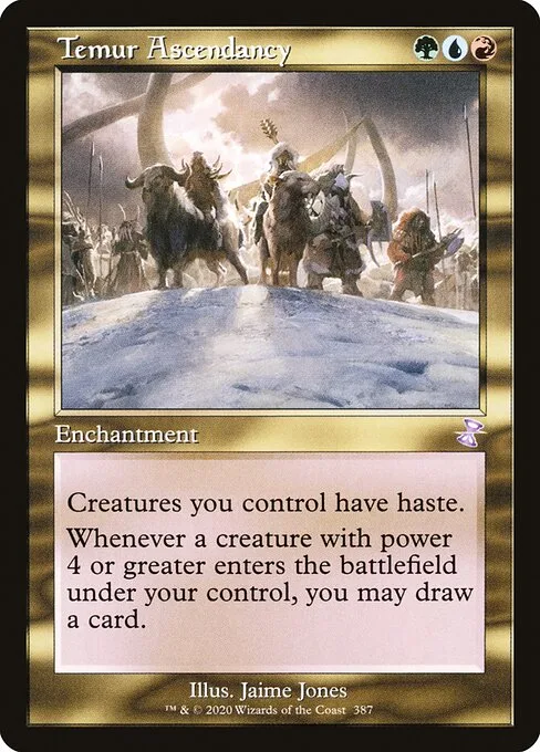 Temur Ascendancy · Time Spiral Remastered 387/411