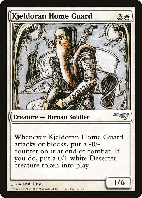 Kjeldoran Home Guard · Coldsnap Theme Decks 8/62