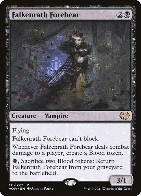 Falkenrath Forebear · Innistrad: Crimson Vow 111/423