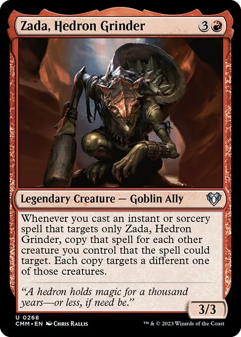 Zada, Hedron Grinder · Commander Masters 268/1067