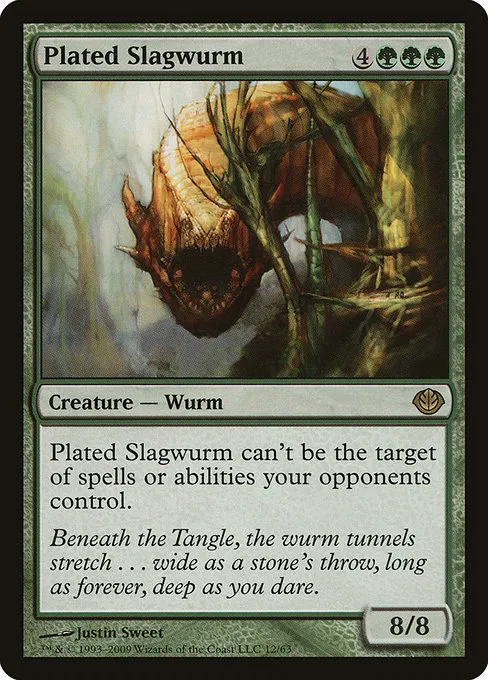 Plated Slagwurm · Duel Decks: Garruk vs. Liliana 12/63