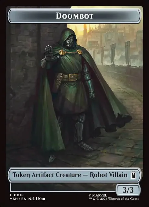 Doombot · Marvel Super Heroes Tokens 18