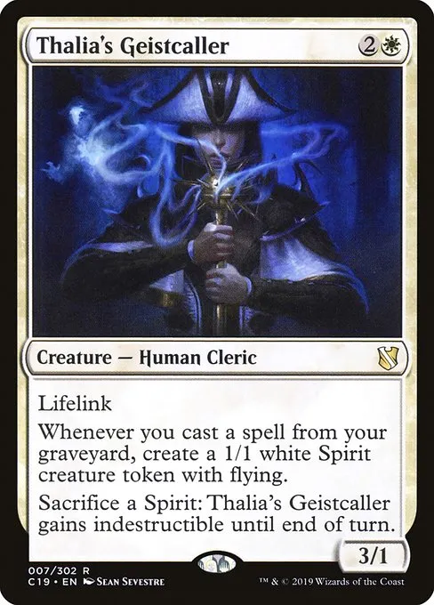 Thalia's Geistcaller · Commander 2019 7/302