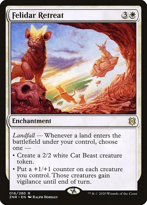 Felidar Retreat · Zendikar Rising 16/407