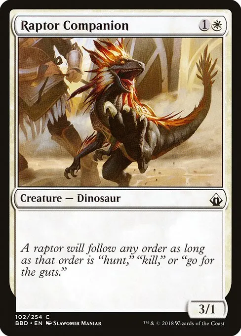 Raptor Companion · Battlebond 102/256