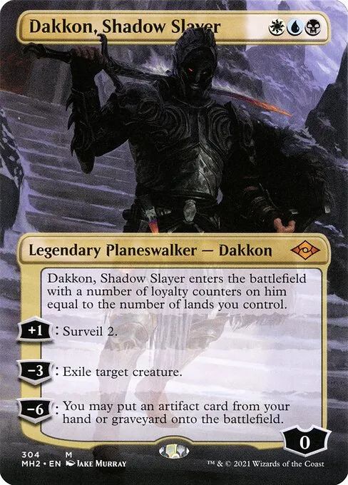 Dakkon, Shadow Slayer · Modern Horizons 2 304/493