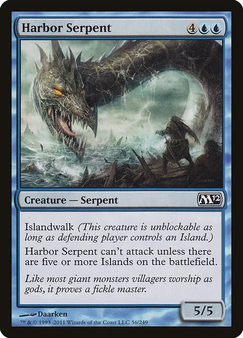 Harbor Serpent · Magic 2012 56/249