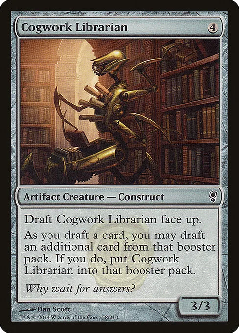 Cogwork Librarian · Conspiracy 58/210