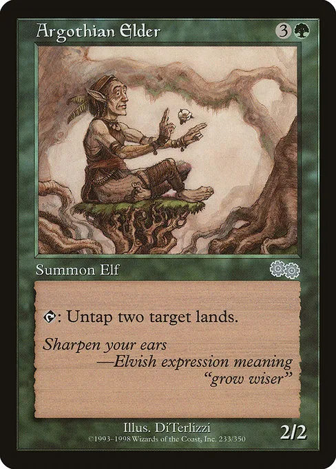Argothian Elder · Urza's Saga 233/357