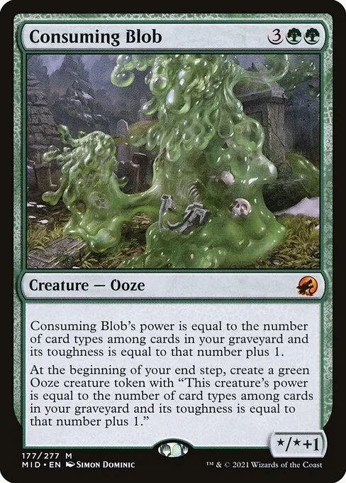 Consuming Blob · Innistrad: Midnight Hunt 177/399