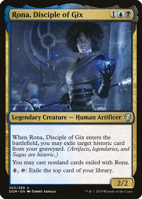 Rona, Disciple of Gix · Dominaria 203/280