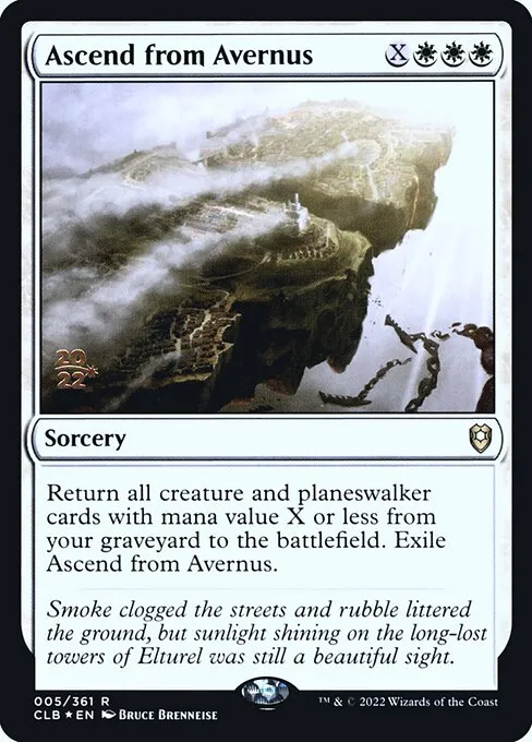 Ascend from Avernus · Battle for Baldur's Gate Promos 5s/104