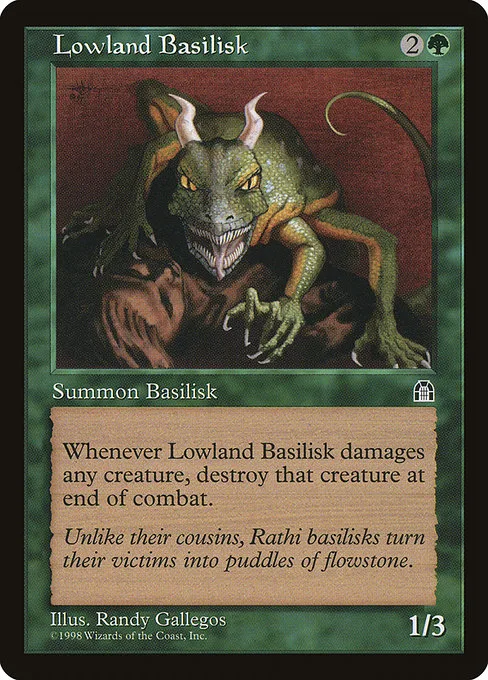 Lowland Basilisk · Stronghold 109/143